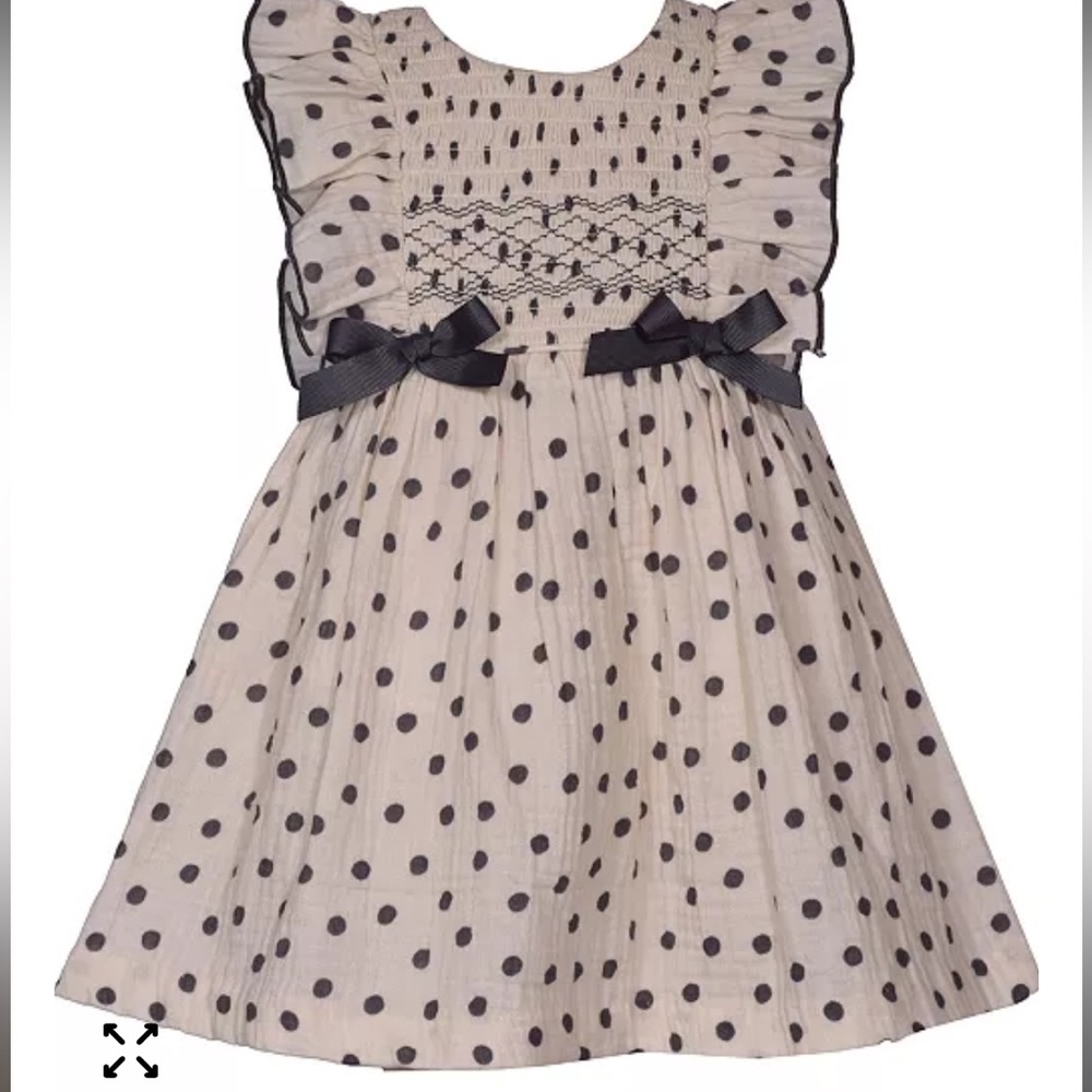 Bonnie Jean Polka Dot Dress